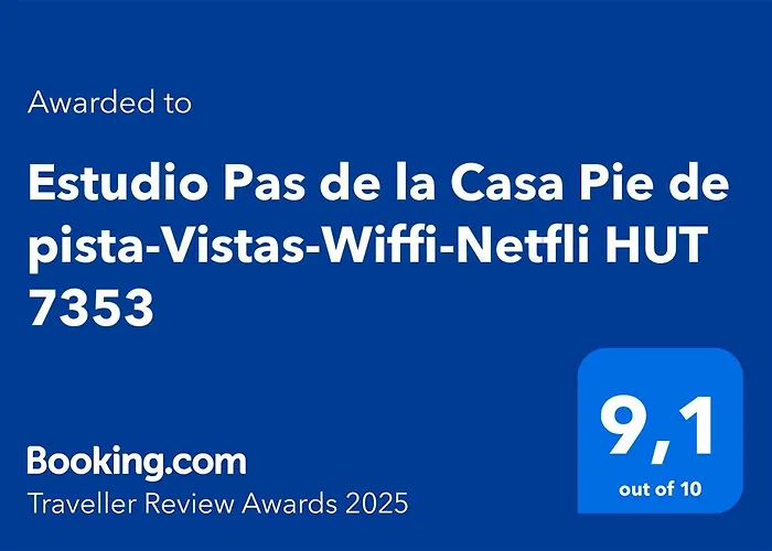 Estudio Pas De La Casa Pie De Pista-Vistas-Wiffi-Netfli Hut 7353